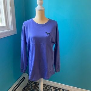 VS/PINK varsity shirt